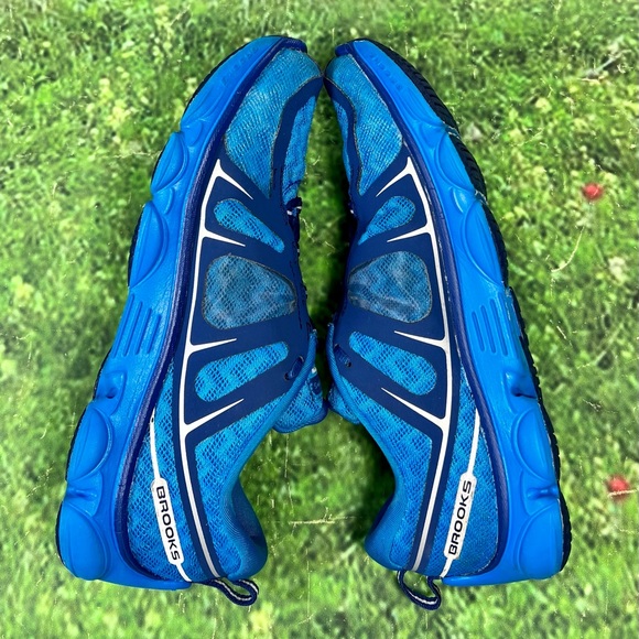 Brooks Pure Flow Size 5 M Women's Blue Running Shoes Lace Up 1300111D476 - Picture 5 of 12